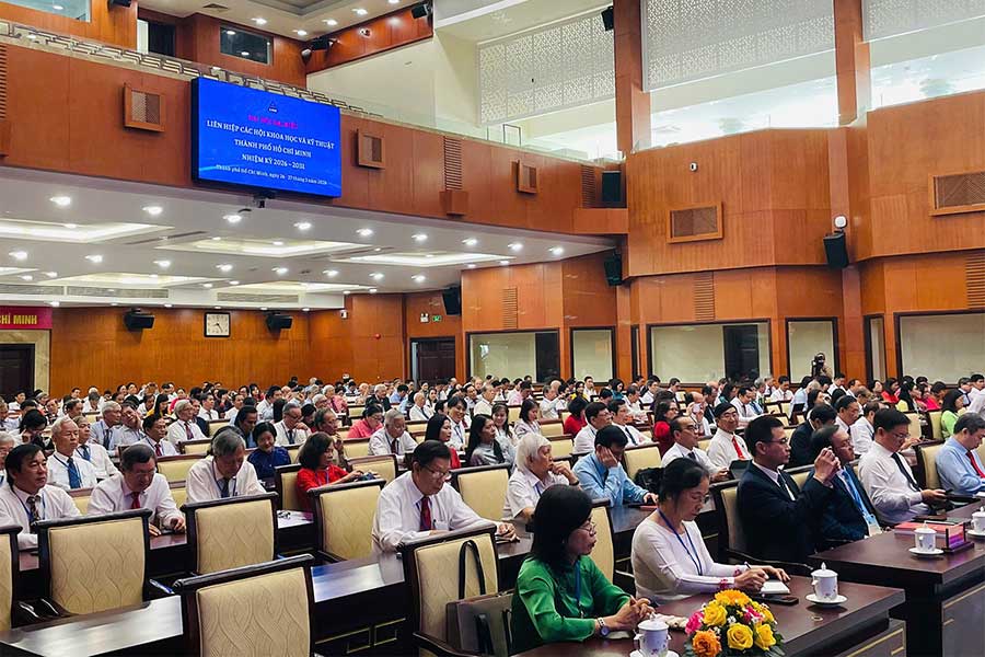 Đại hội Đại biểu Liên hiệp các Hội Khoa học và Kỹ thuật Tp. HCM nhiệm kỳ 2026 - 2031 - 3