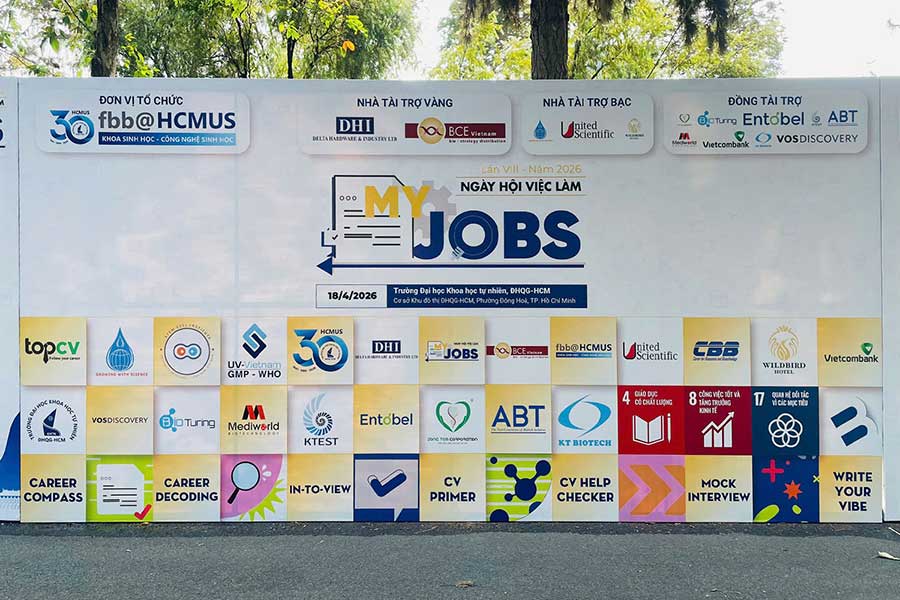 My Jobs 2026 | Ngày hội việc làm lần VIII tại Trường Đại học Khoa học Tự nhiên - ĐHQG TP.HCM - 1