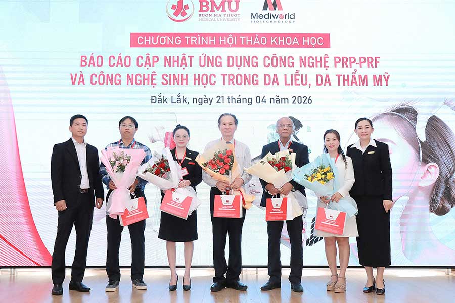 [Tây Nguyên] Hội thảo Khoa học về Công nghệ PRP - PRF và Công nghệ Sinh học trong Da liễu - Da thẩm mỹ - 1