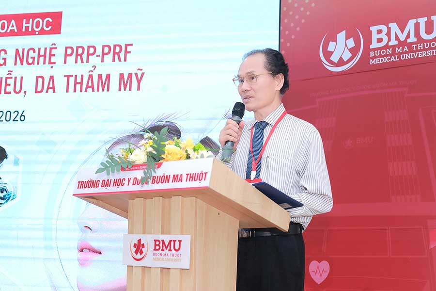 [Tây Nguyên] Hội thảo Khoa học về Công nghệ PRP - PRF và Công nghệ Sinh học trong Da liễu - Da thẩm mỹ - 14