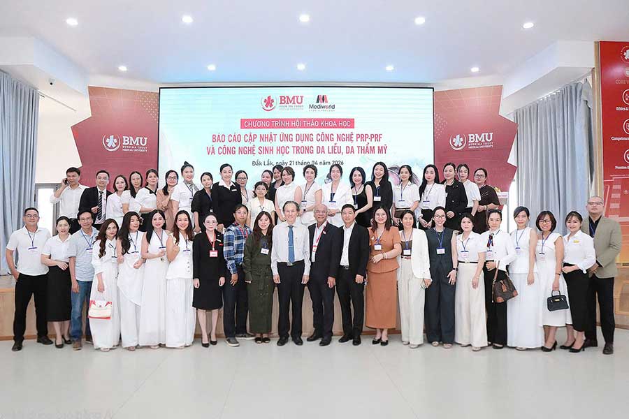 [Tây Nguyên] Hội thảo Khoa học về Công nghệ PRP - PRF và Công nghệ Sinh học trong Da liễu - Da thẩm mỹ - 25