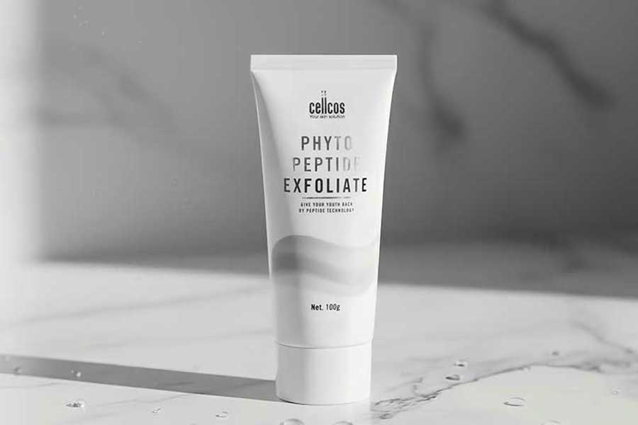 Cellcos - Phyto Peptide Exfoliate - Tẩy tế bào chết dịu nhẹ giúp làm sạch và dưỡng da mịn màng