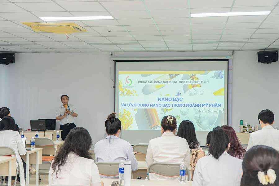 Buổi tham quan và cập nhật kiến thức khoa học tại Trung tâm Công nghệ Sinh học Tp. Hồ Chí Minh - 6