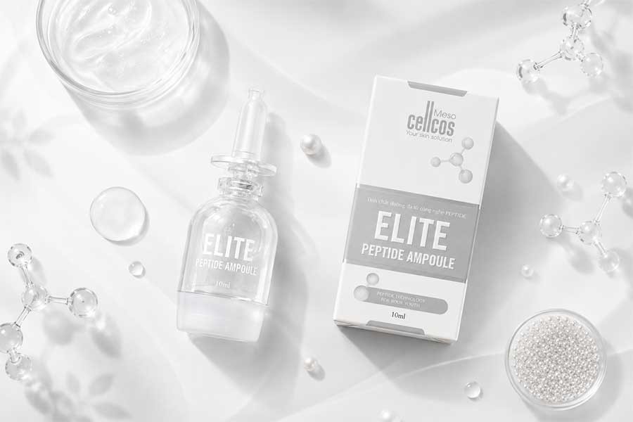 Elite Peptide Ampoule - Tinh chất nuôi dưỡng và phục hồi da từ công nghệ Peptide, sử dụng nền Peptide kết hợp Liposome tiên tiến