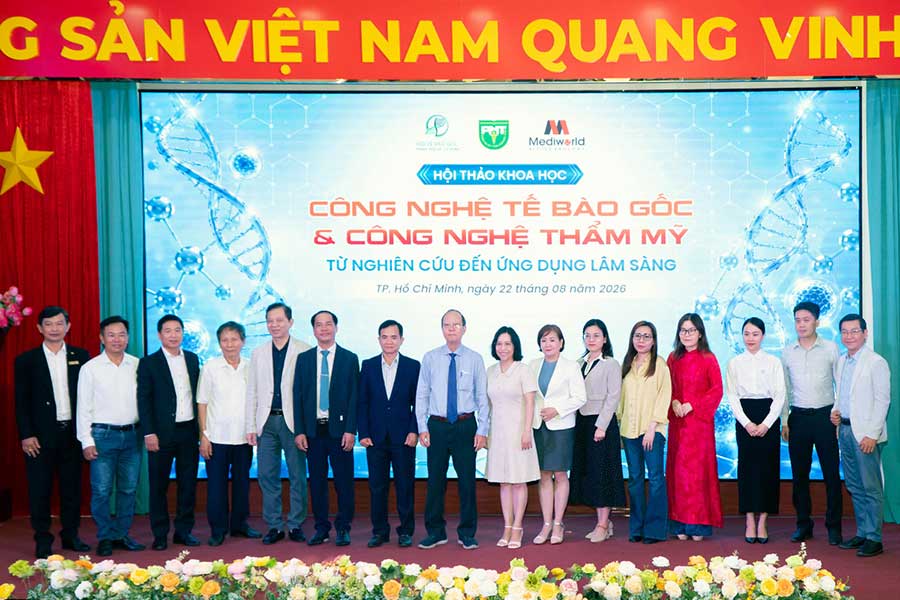 Hội thảo Khoa học “Công nghệ Tế bào gốc & Công nghệ Thẩm mỹ từ nghiên cứu đến ứng dụng lâm sàng” tại trường Đại học Y khoa Phạm Ngọc Thạch - 15