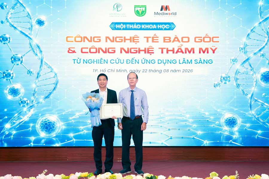 Hội thảo Khoa học “Công nghệ Tế bào gốc & Công nghệ Thẩm mỹ từ nghiên cứu đến ứng dụng lâm sàng” tại trường Đại học Y khoa Phạm Ngọc Thạch - 2