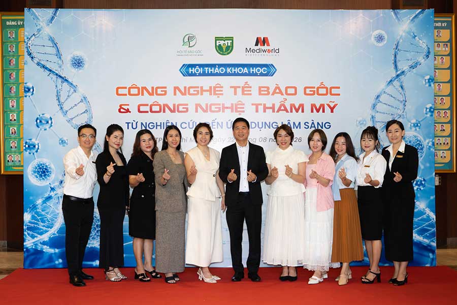 Hội thảo Khoa học “Công nghệ Tế bào gốc & Công nghệ Thẩm mỹ từ nghiên cứu đến ứng dụng lâm sàng” tại trường Đại học Y khoa Phạm Ngọc Thạch - 25