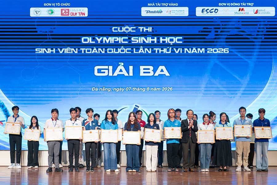 Mediworld đồng hành cùng cuộc thi “Olympic Sinh Học Sinh Viên Toàn Quốc Lần Thứ VI - 2026” - 13