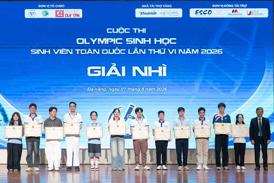 Mediworld đồng hành cùng cuộc thi “Olympic Sinh Học Sinh Viên Toàn Quốc Lần Thứ VI - 2026” - 14