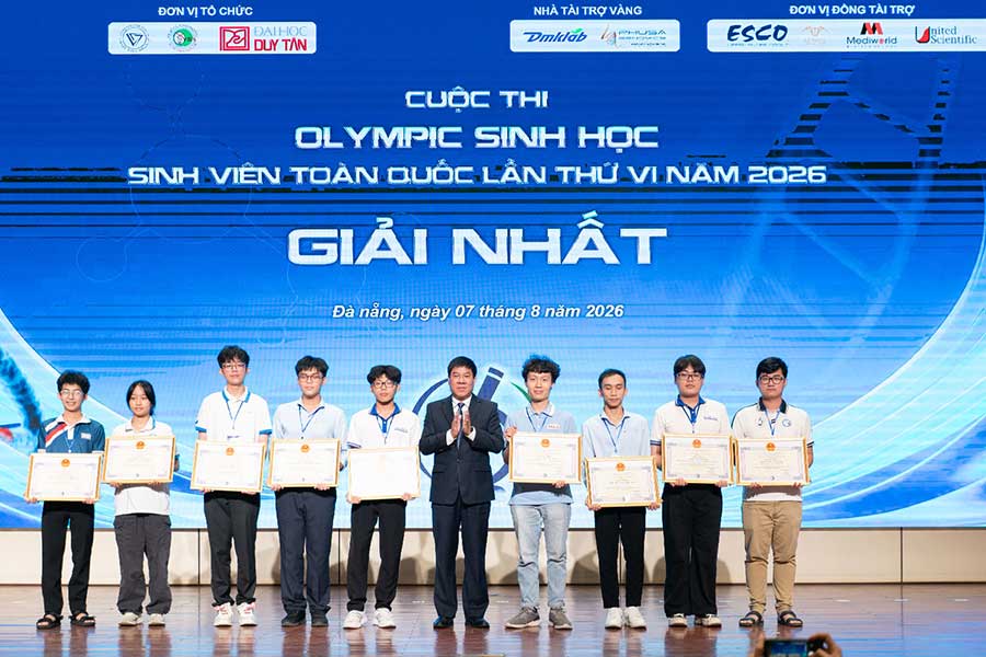 Mediworld đồng hành cùng cuộc thi “Olympic Sinh Học Sinh Viên Toàn Quốc Lần Thứ VI - 2026” - 15