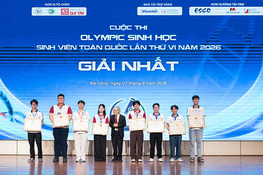 Mediworld đồng hành cùng cuộc thi “Olympic Sinh Học Sinh Viên Toàn Quốc Lần Thứ VI - 2026” - 16