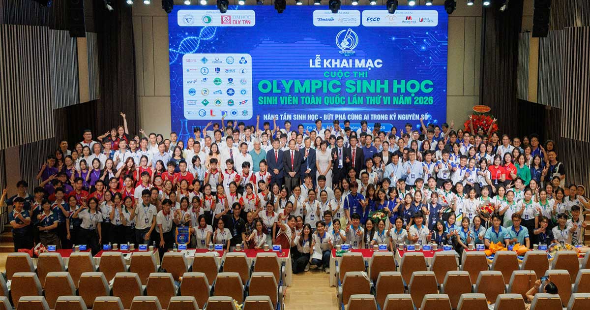 Mediworld đồng hành cùng cuộc thi “Olympic Sinh Học Sinh Viên Toàn Quốc Lần Thứ VI - 2026”