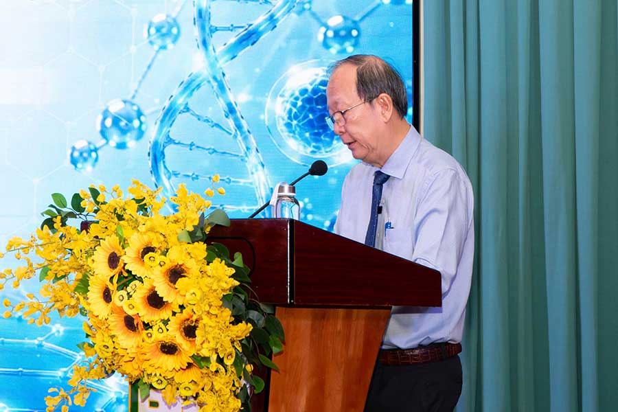 PGS.TS.BS. Trần Công Toại phát biểu khai mạc Hội thảo