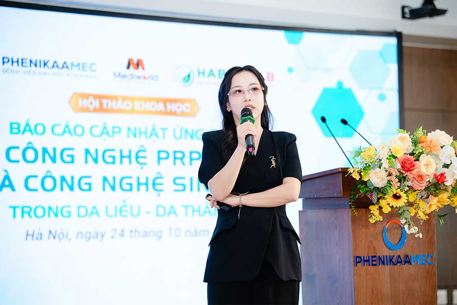 Hà Nội | Hội thảo “Báo cáo cập nhật Ứng dụng Công nghệ PRP – PRF và Công nghệ Sinh học trong Da Liễu – Da thẩm mỹ” tại Bệnh viện Đại học Phenikaa - 11