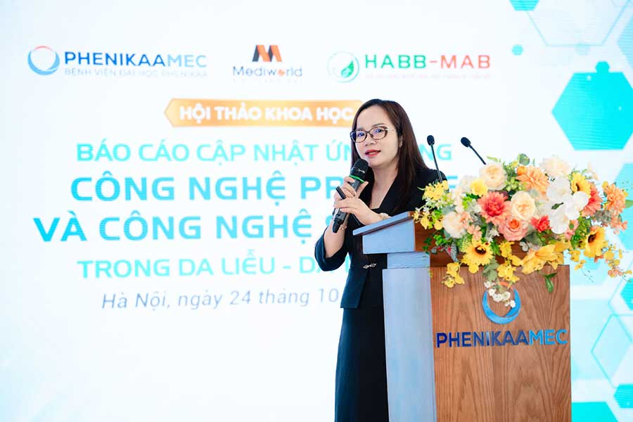 Hà Nội | Hội thảo “Báo cáo cập nhật Ứng dụng Công nghệ PRP – PRF và Công nghệ Sinh học trong Da Liễu – Da thẩm mỹ” tại Bệnh viện Đại học Phenikaa - 13
