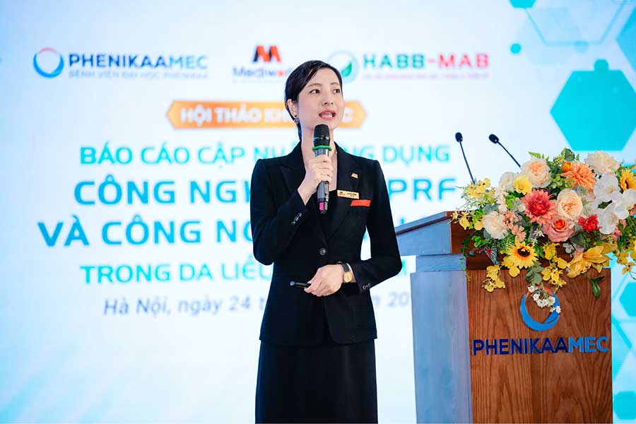 Hà Nội | Hội thảo “Báo cáo cập nhật Ứng dụng Công nghệ PRP – PRF và Công nghệ Sinh học trong Da Liễu – Da thẩm mỹ” tại Bệnh viện Đại học Phenikaa - 15