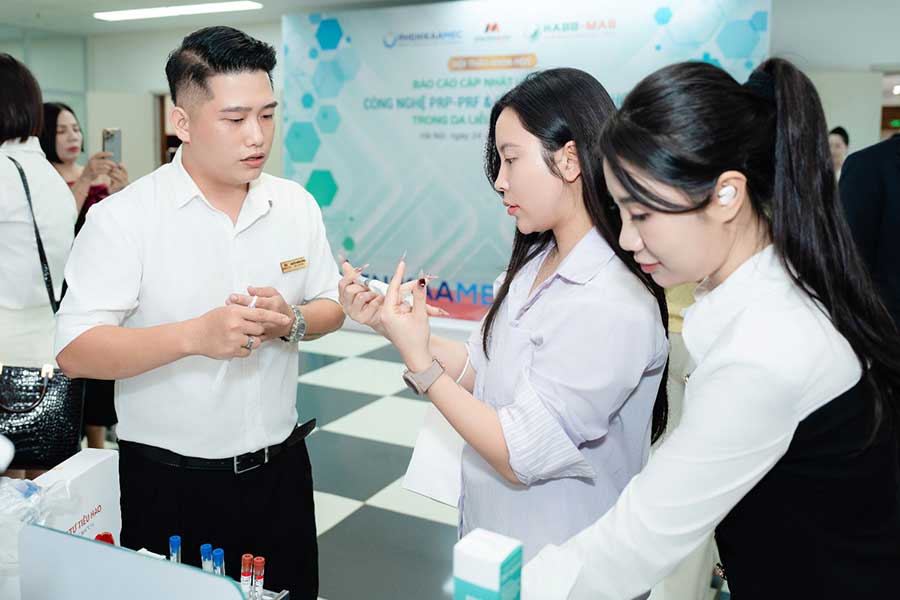 Hà Nội | Hội thảo “Báo cáo cập nhật Ứng dụng Công nghệ PRP – PRF và Công nghệ Sinh học trong Da Liễu – Da thẩm mỹ” tại Bệnh viện Đại học Phenikaa - 34