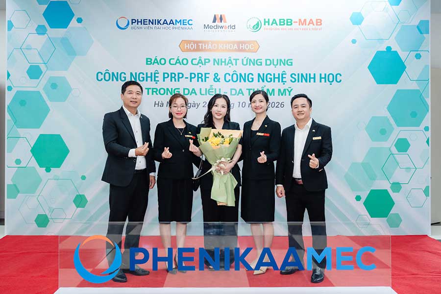 Hà Nội | Hội thảo “Báo cáo cập nhật Ứng dụng Công nghệ PRP – PRF và Công nghệ Sinh học trong Da Liễu – Da thẩm mỹ” tại Bệnh viện Đại học Phenikaa - 39