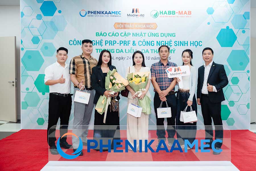 Hà Nội | Hội thảo “Báo cáo cập nhật Ứng dụng Công nghệ PRP – PRF và Công nghệ Sinh học trong Da Liễu – Da thẩm mỹ” tại Bệnh viện Đại học Phenikaa - 40