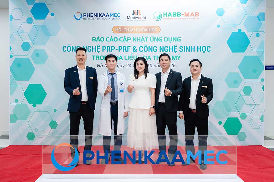 Hà Nội | Hội thảo “Báo cáo cập nhật Ứng dụng Công nghệ PRP – PRF và Công nghệ Sinh học trong Da Liễu – Da thẩm mỹ” tại Bệnh viện Đại học Phenikaa - 42