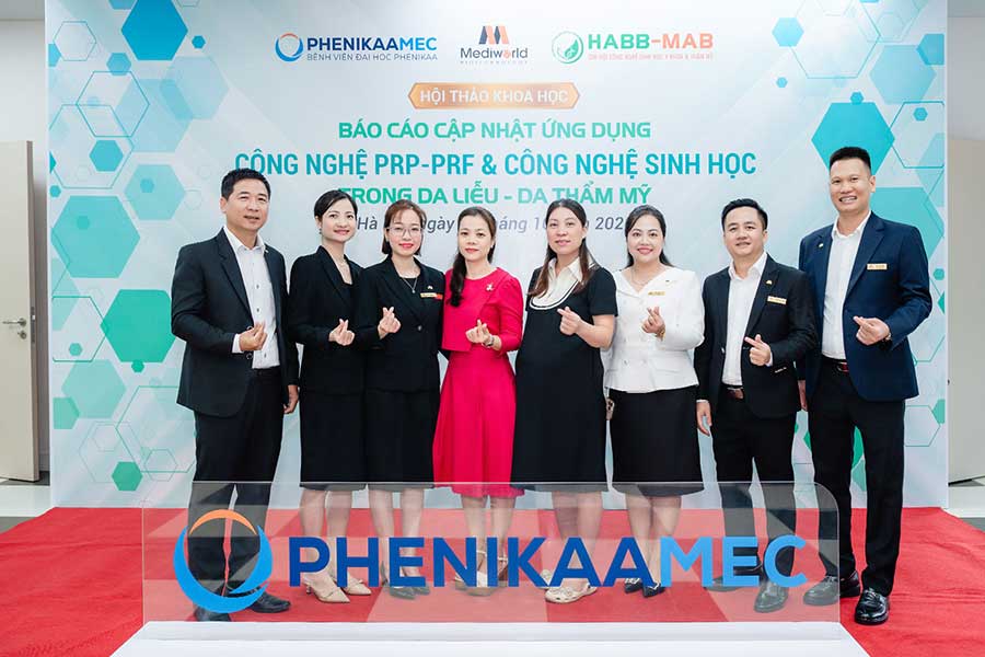 Hà Nội | Hội thảo “Báo cáo cập nhật Ứng dụng Công nghệ PRP – PRF và Công nghệ Sinh học trong Da Liễu – Da thẩm mỹ” tại Bệnh viện Đại học Phenikaa - 43