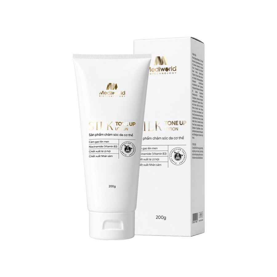 Silk Tone Up Lotion - Ảnh 2